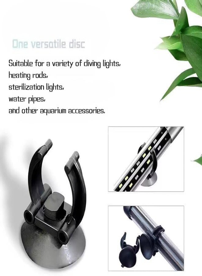 Kryoflare 10Pcs Aquarium Suction Cup Clips, 18-22mm, Black, Universal Fish Tank Holders for Heaters, Pumps, Filters and Hood - Image 4